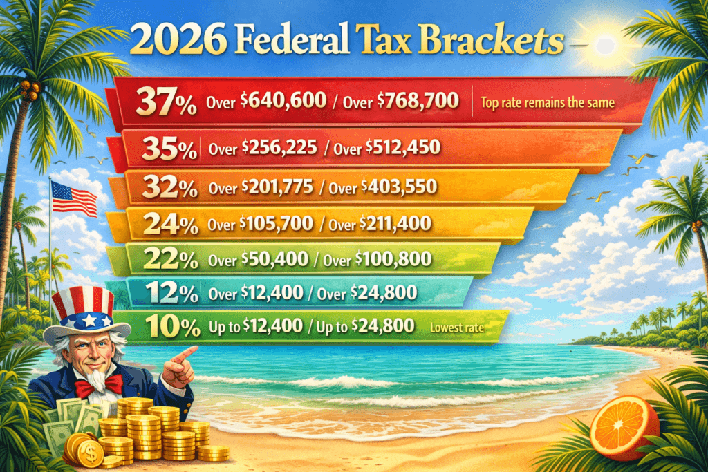 Managing 401(k) Taxes in 2026 1 2026 federal income tax brackets