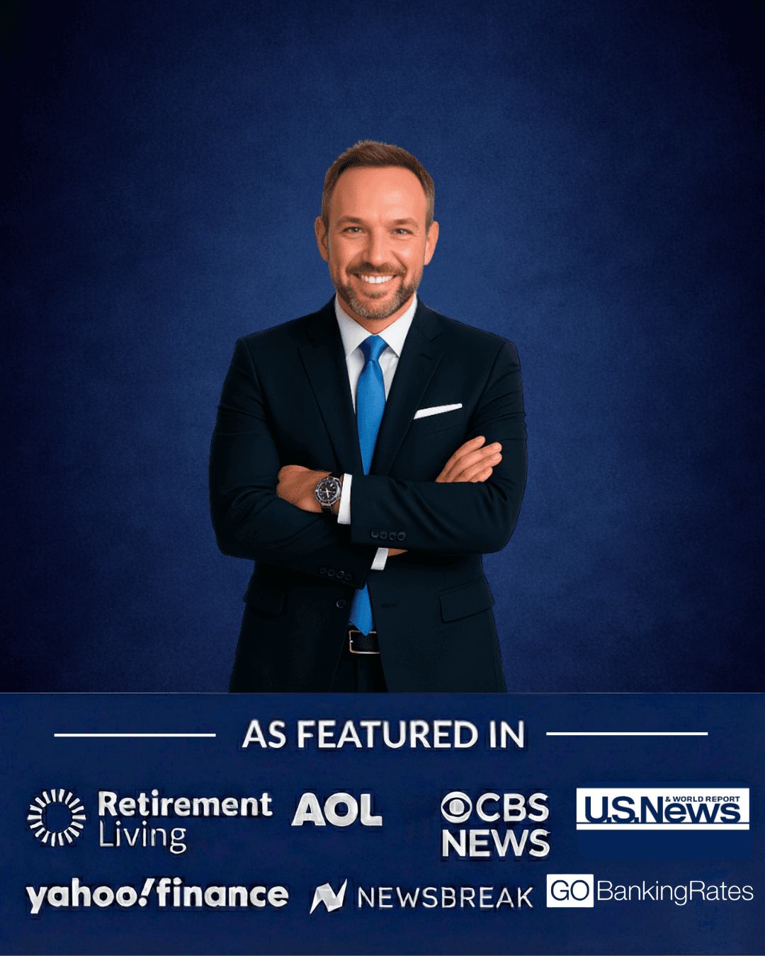 Home 1 Financial advisor specializing in retirement planning in Orlando and Central Florida, with featured media logos.
