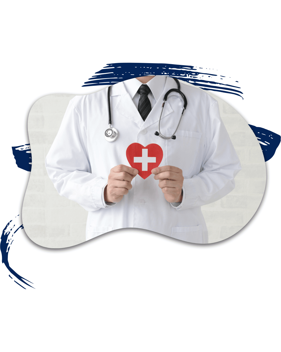 Doctor holding heart symbol representing healthcare planning and Medicare strategy for retirees in Florida and Orlando