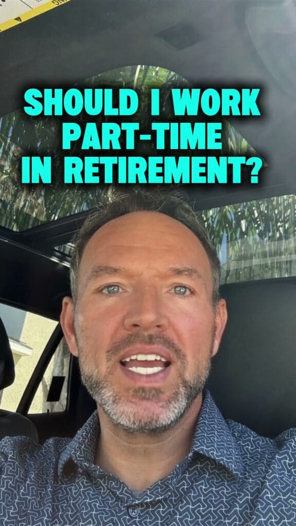 Retirement planner Roger Fishel explaining how working part-time in retirement can save you thousands
