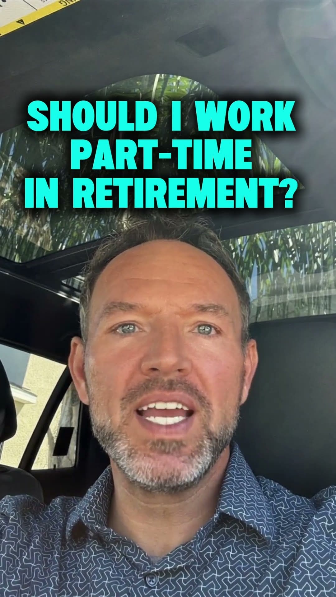 Retirement planner Roger Fishel explaining how working part-time in retirement can save you thousands