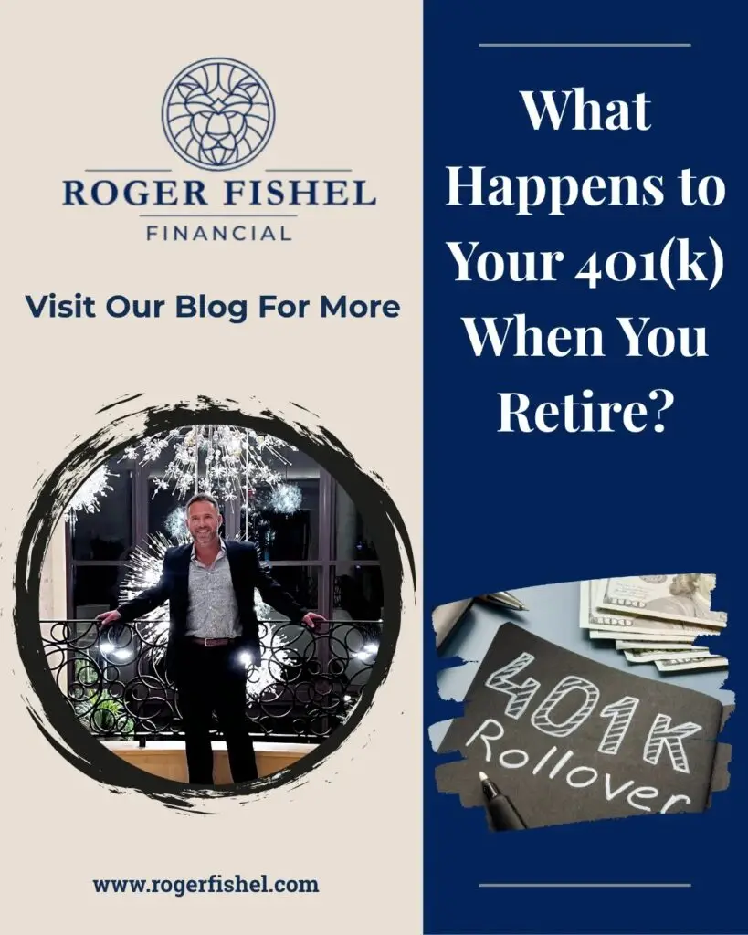 What Happens to Your 401(k) When You Retire? 401(k) rollover guide by Roger Fishel Financial